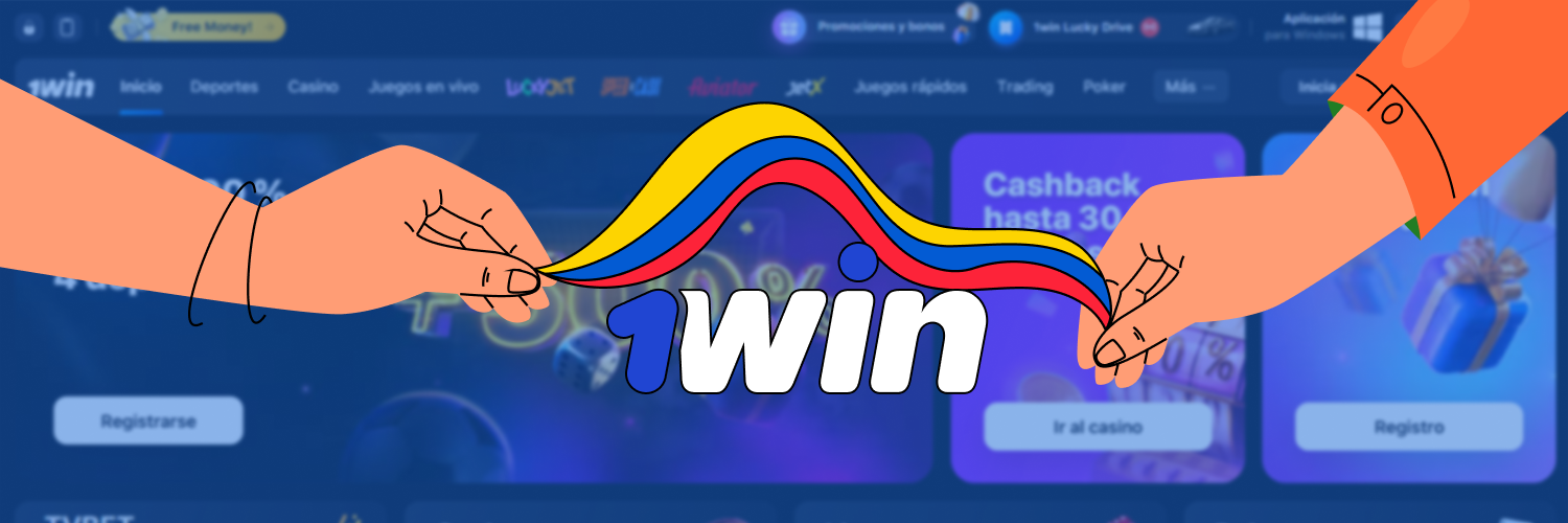 1win es una moderna plataforma en línea en la que los usuarios de Colombia pueden realizar apuestas deportivas y jugar en el casino